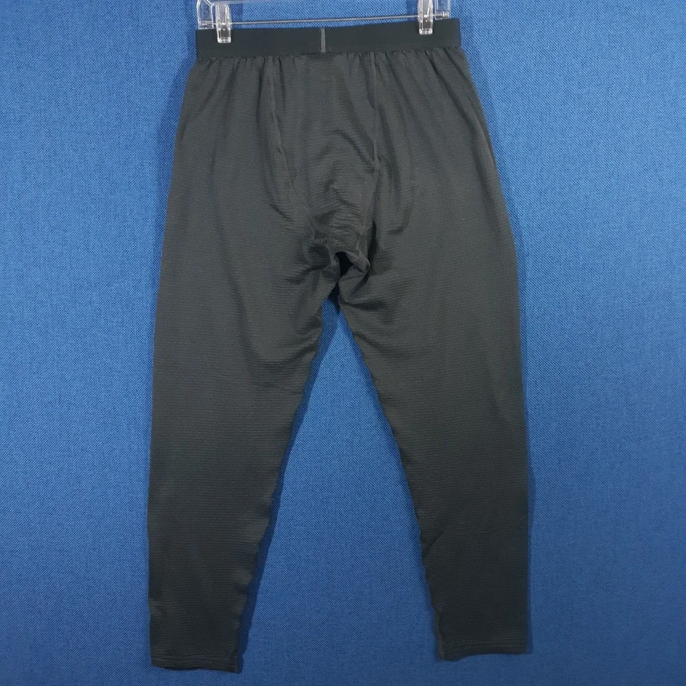 Lands' End Base Layer Leggings Pants Elastic Waist Knit Outdoor Mens L Tall